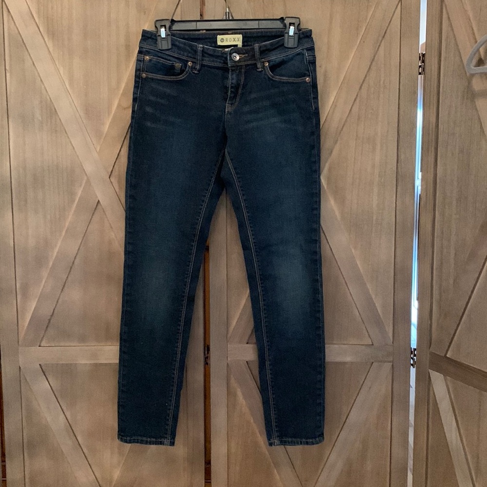 Roxy Dark Wash Skinny Jeans - size 26